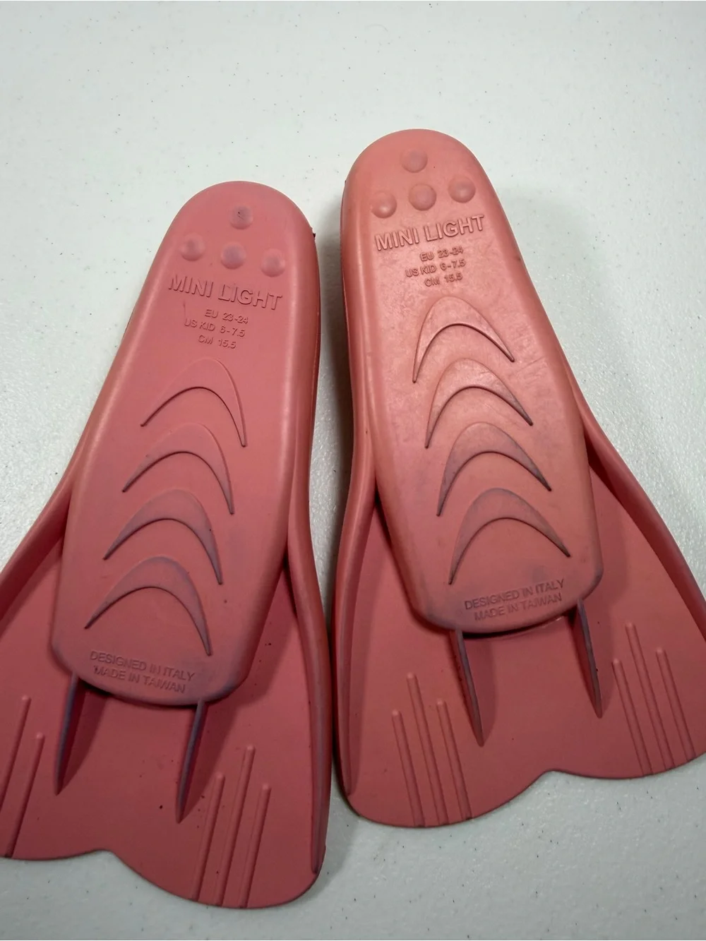 Cressi Mini Light Kids Swim Fins Pink Youth 6-7.5